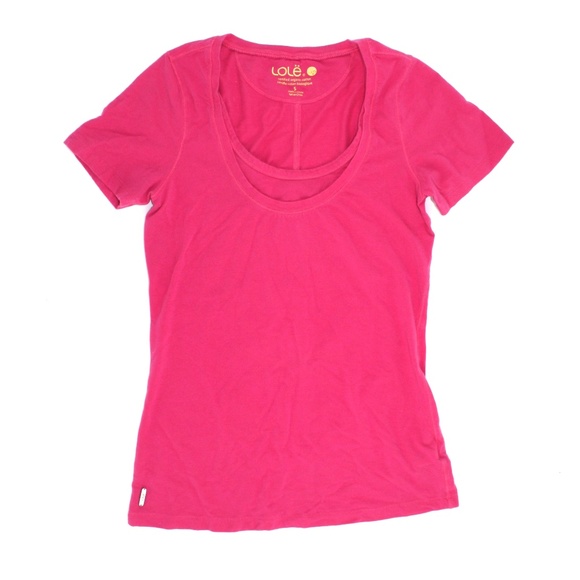 Lolë Tops - Pink Lolë t-shirt